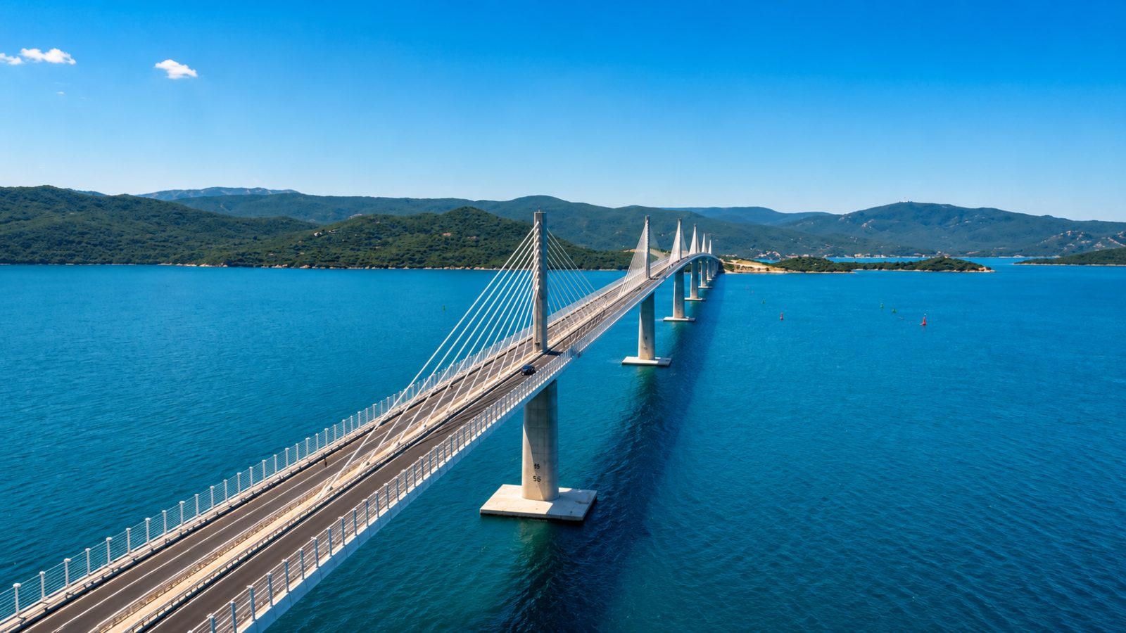 Pelješac Bridge, Croatia