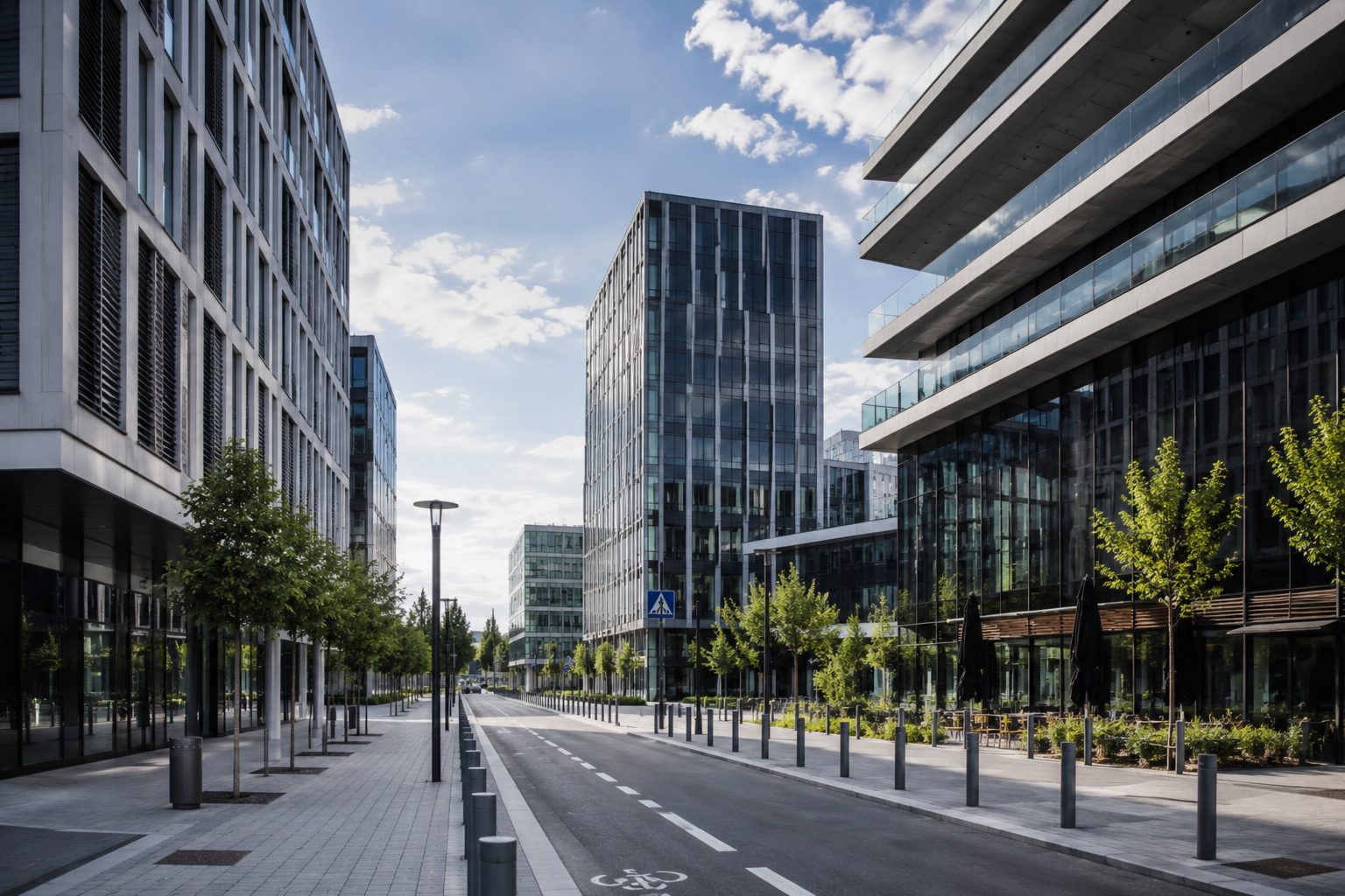 Modern Business District