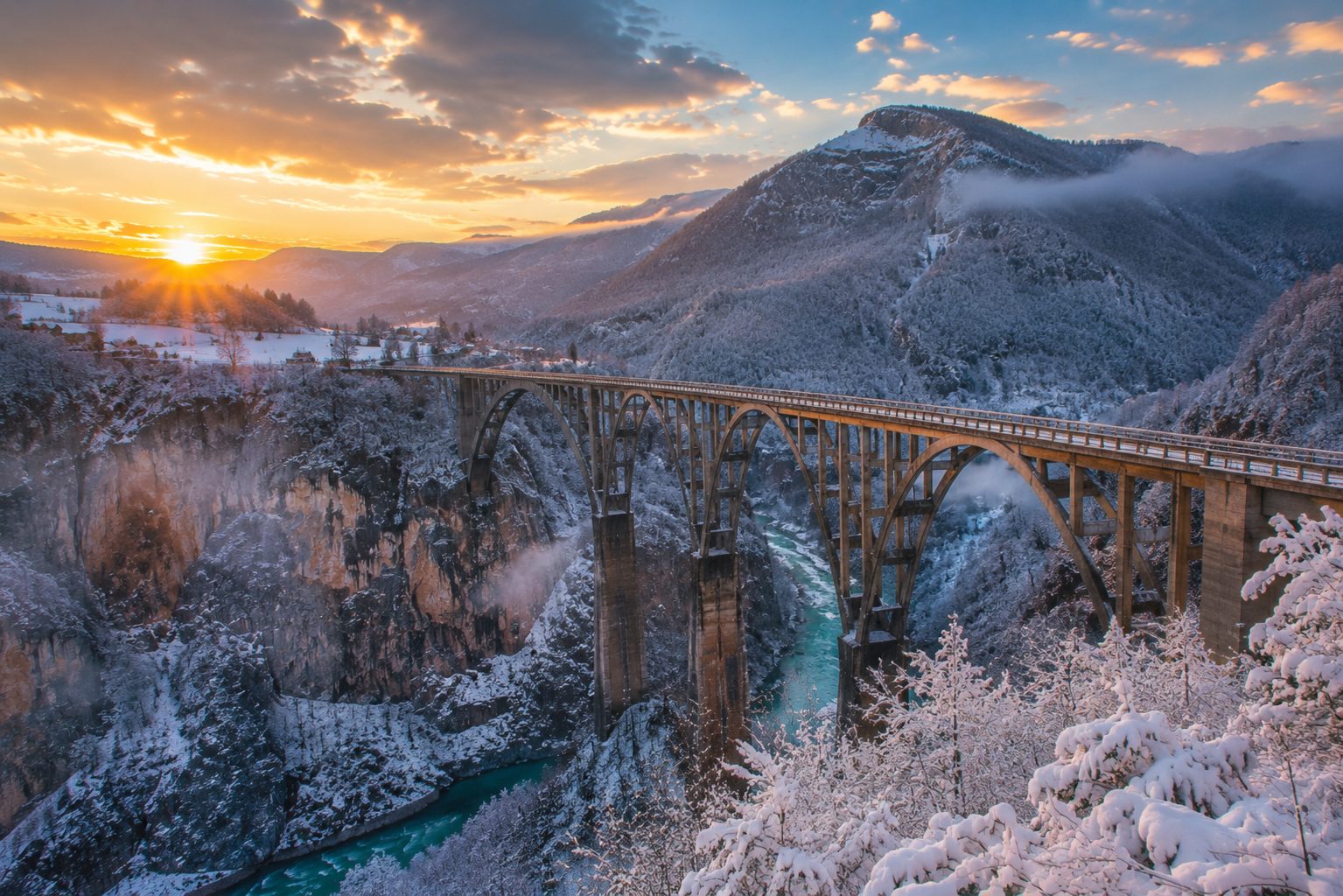Canyon Viaduct, Montenegro