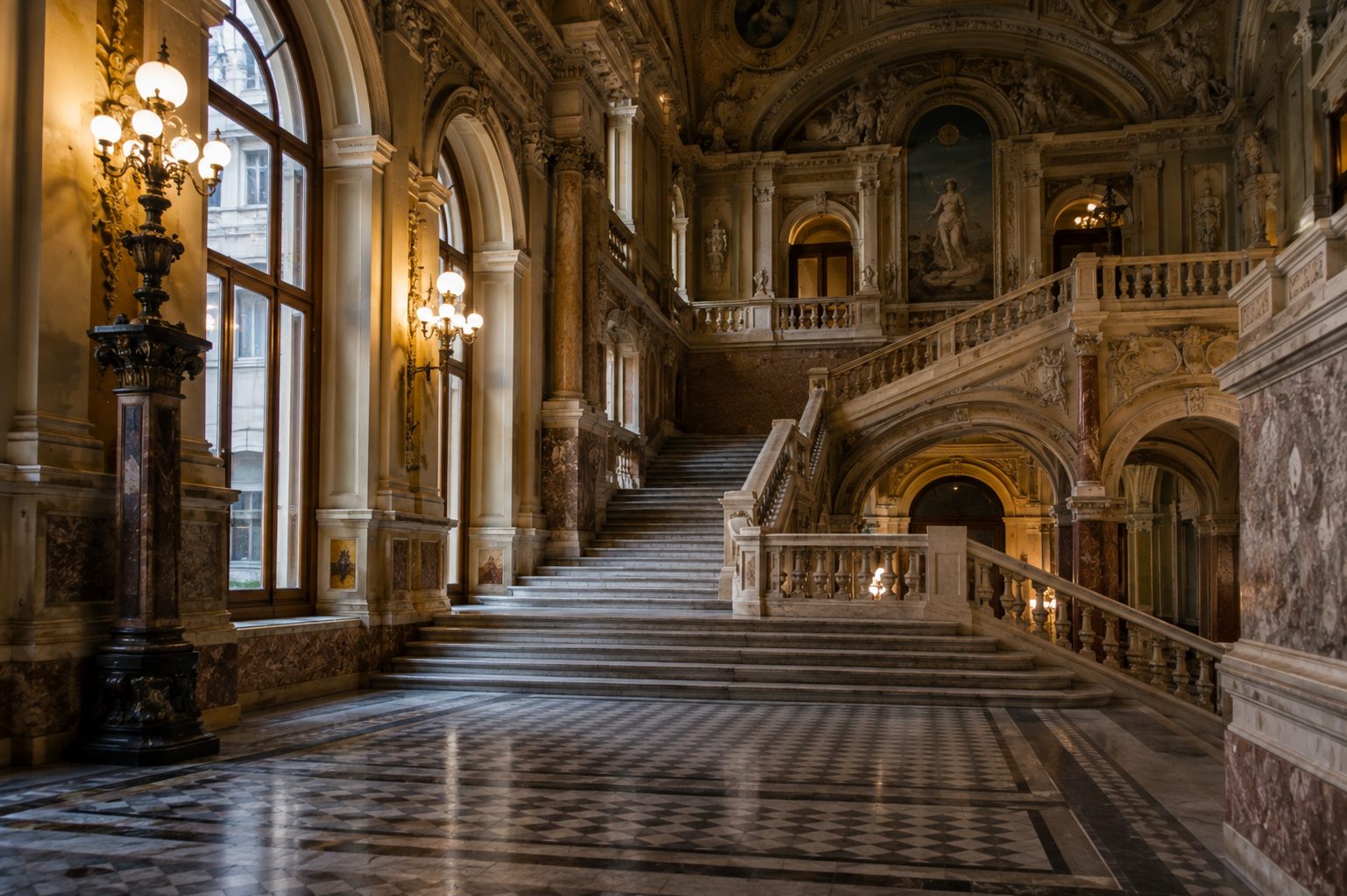 Palace Interior, Trieste