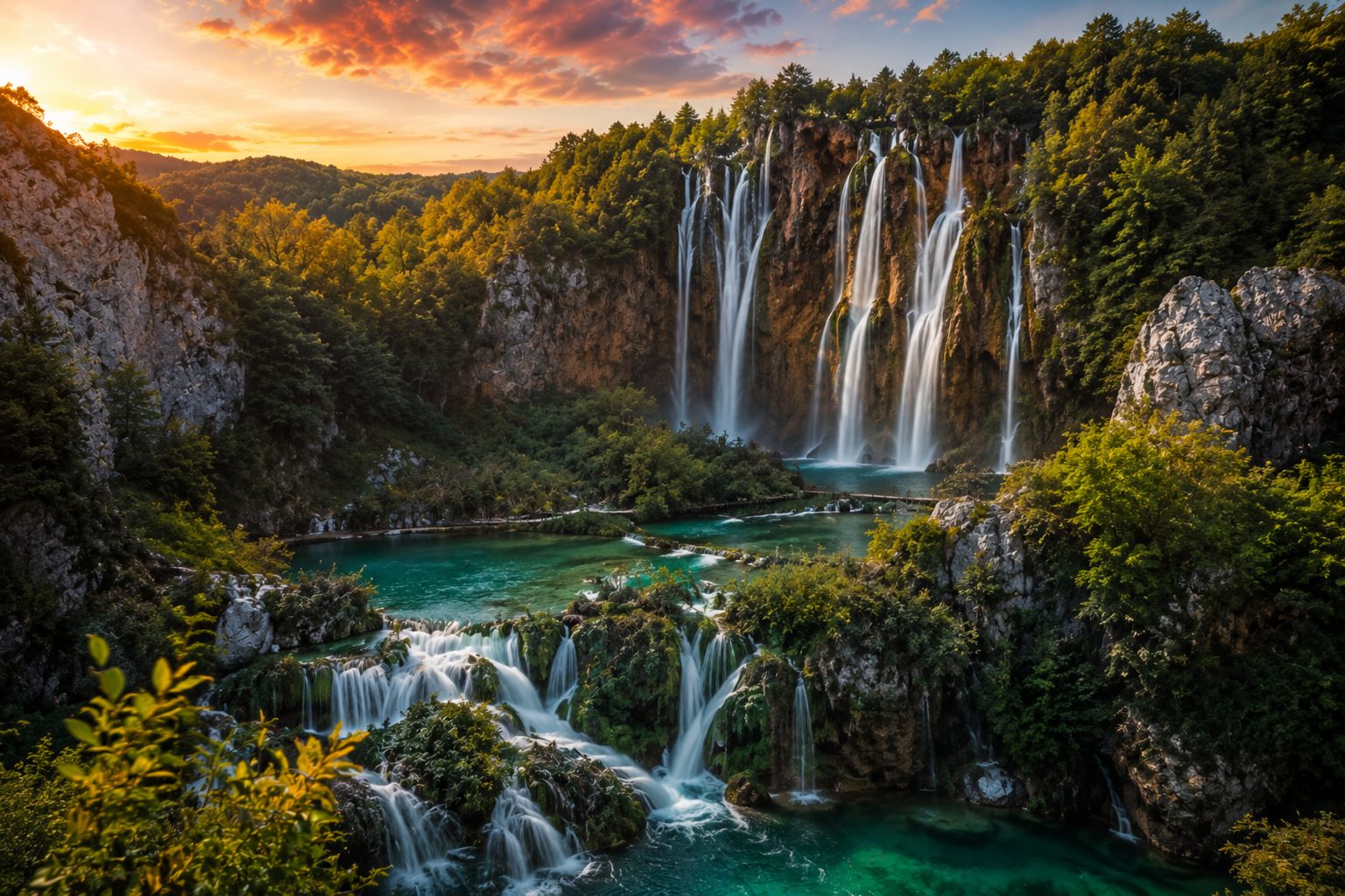 Plitvice Lakes, Croatia